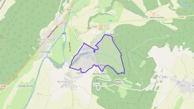 Maison 90 m² quatre pièces à vendre à Monnet-la-Ville