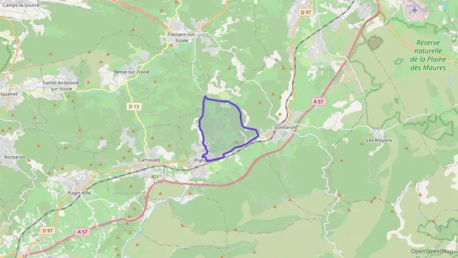 Maison 90 m² quatre pièces à vendre à Pignans