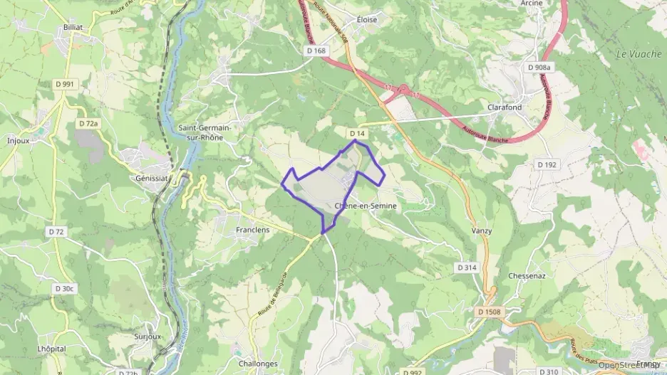 Maison 90 m² quatre pièces à vendre à Chêne-en-Semine