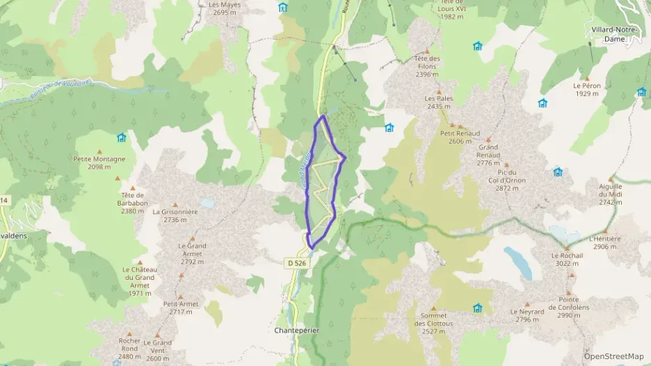 Maison 78 m² trois pièces à vendre à Chantepérier Maison 78 m² trois pièces à vendre à Chantepérier