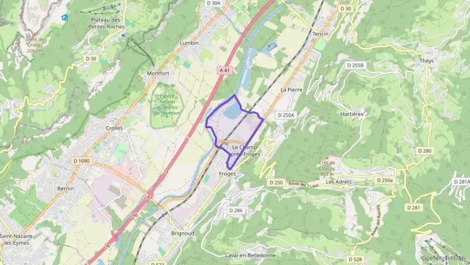 Maison 88 m² quatre pièces à vendre à Le Champ-près-Froges