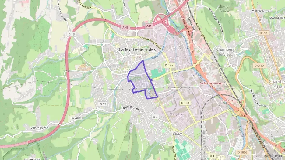 Maison 85 m² quatre pièces à vendre à La Motte-Servolex