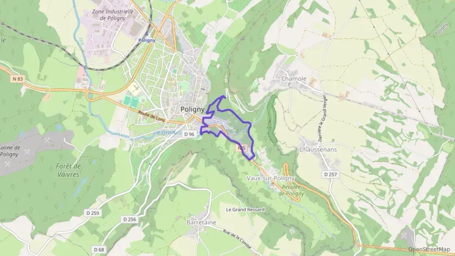 Maison 70 m² trois pièces à vendre à Poligny