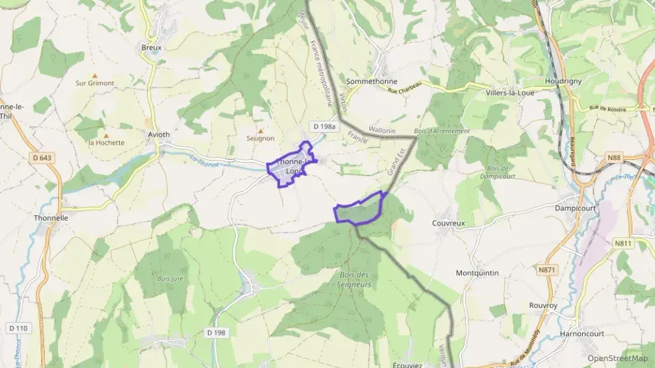 Maison 100 m² cinq pièces à vendre à Thonne-la-Long