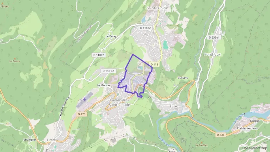 Maison 89 m² quatre pièces à vendre à Lavans-lès-Saint-Claude