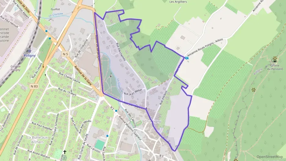 Maison 77 m² trois pièces à vendre à Poligny