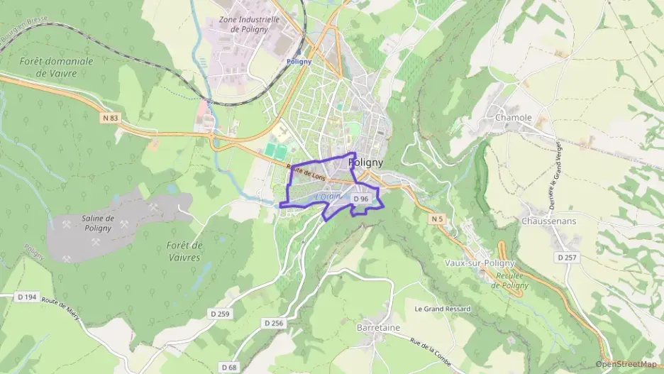 Maison 53 m² trois pièces à vendre à Poligny