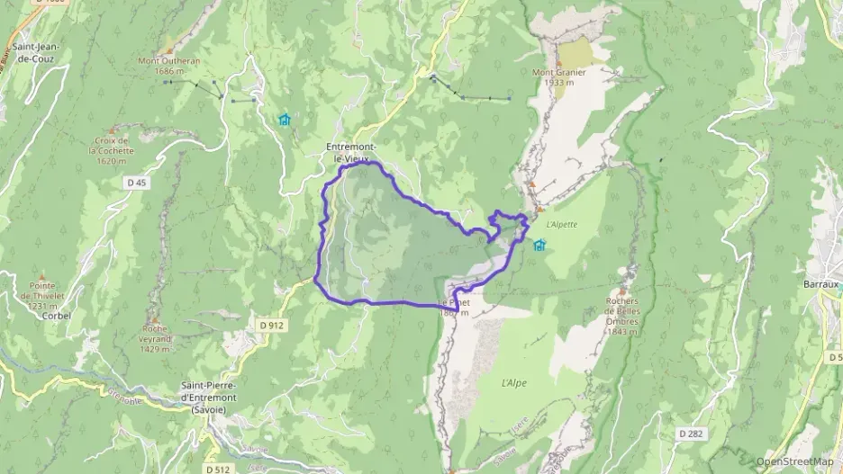 Maison 138 m² quatre pièces à vendre à Entremont-le-Vieux