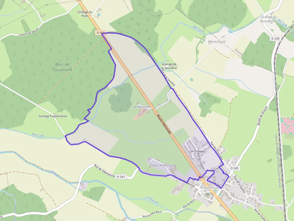 Maison 91 m² quatre pièces à vendre à Tourmont