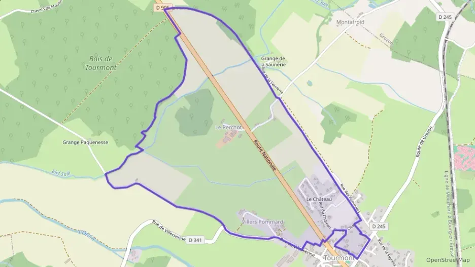 Maison 91 m² quatre pièces à vendre à Tourmont Maison 91 m² quatre pièces à vendre à Tourmont