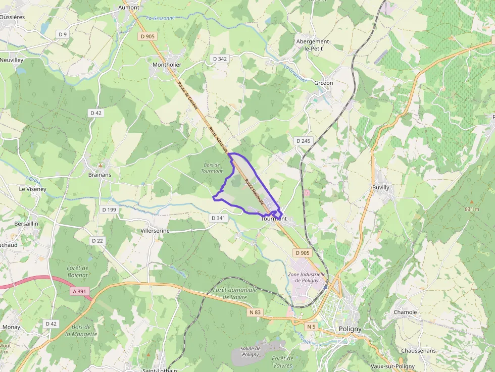 Maison 91 m² quatre pièces à vendre à Tourmont