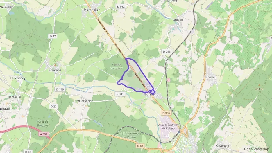 Maison 91 m² quatre pièces à vendre à Tourmont Maison 91 m² quatre pièces à vendre à Tourmont