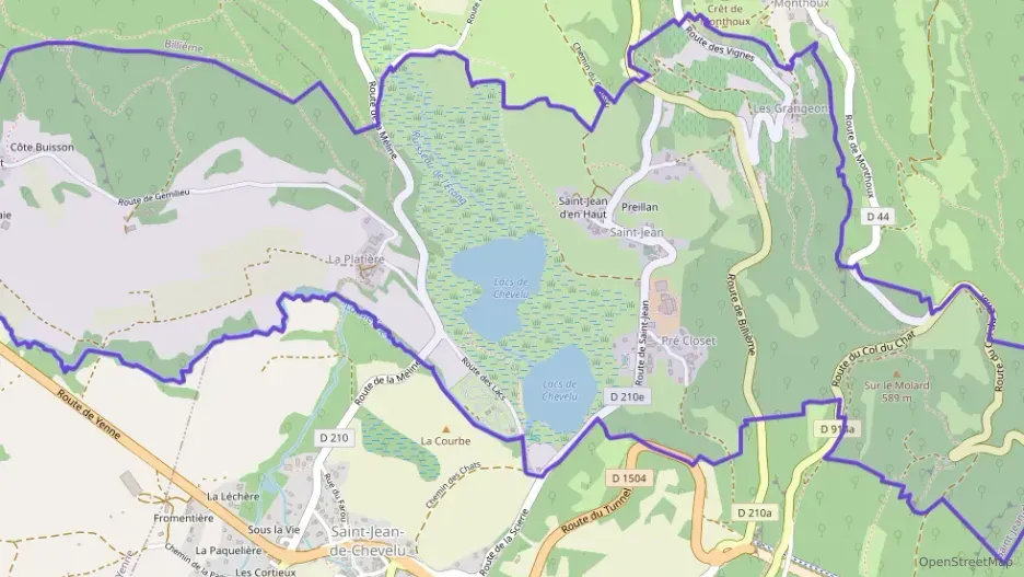 Maison 116 m² six pièces à vendre à Saint-Jean-de-Chevelu