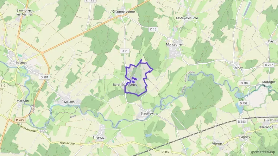 Maison 136 m² quatre pièces à vendre à Bard-lès-Pesmes