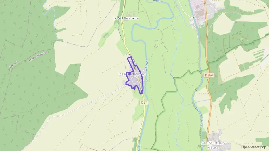 Maison 86 m² trois pièces à vendre à Les Monthairons Maison 86 m² trois pièces à vendre à Les Monthairons