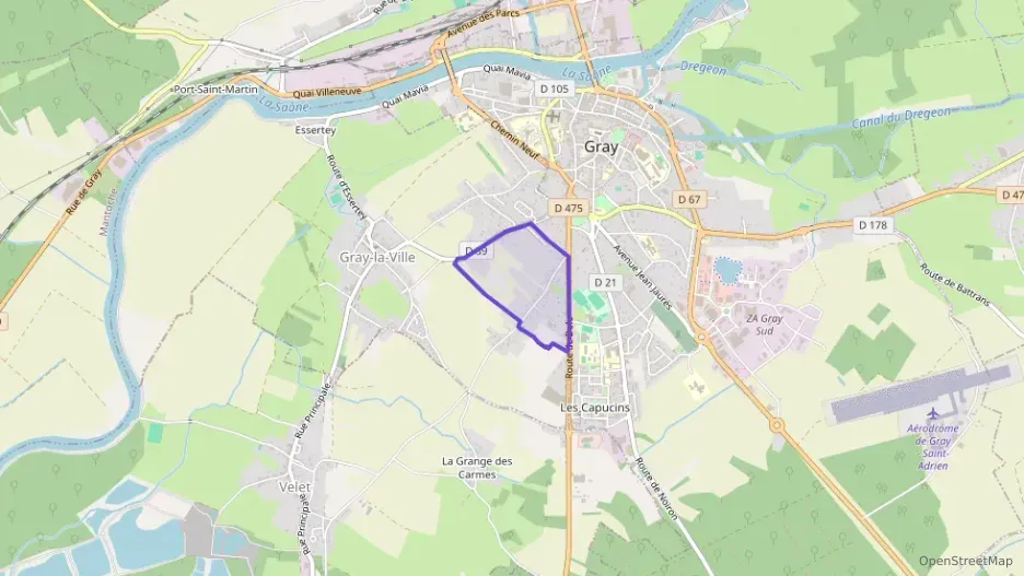 Maison 130 m² quatre pièces à vendre à Gray-la-Ville