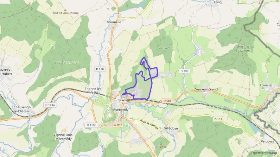 Maison 150 m² six pièces à vendre à Montmédy Maison 150 m² six pièces à vendre à Montmédy