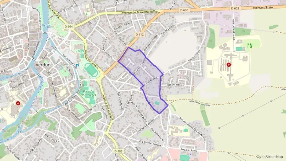 Maison 82 m² quatre pièces à vendre à Verdun Maison 82 m² quatre pièces à vendre à Verdun