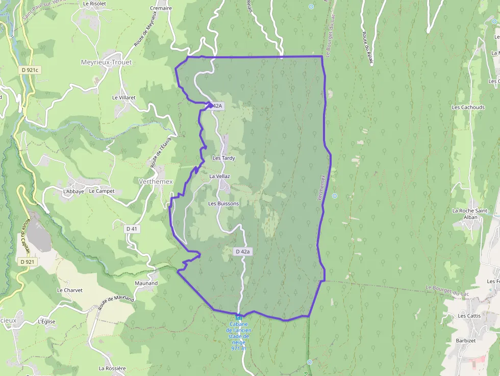 Maison 80 m² quatre pièces à vendre à Verthemex