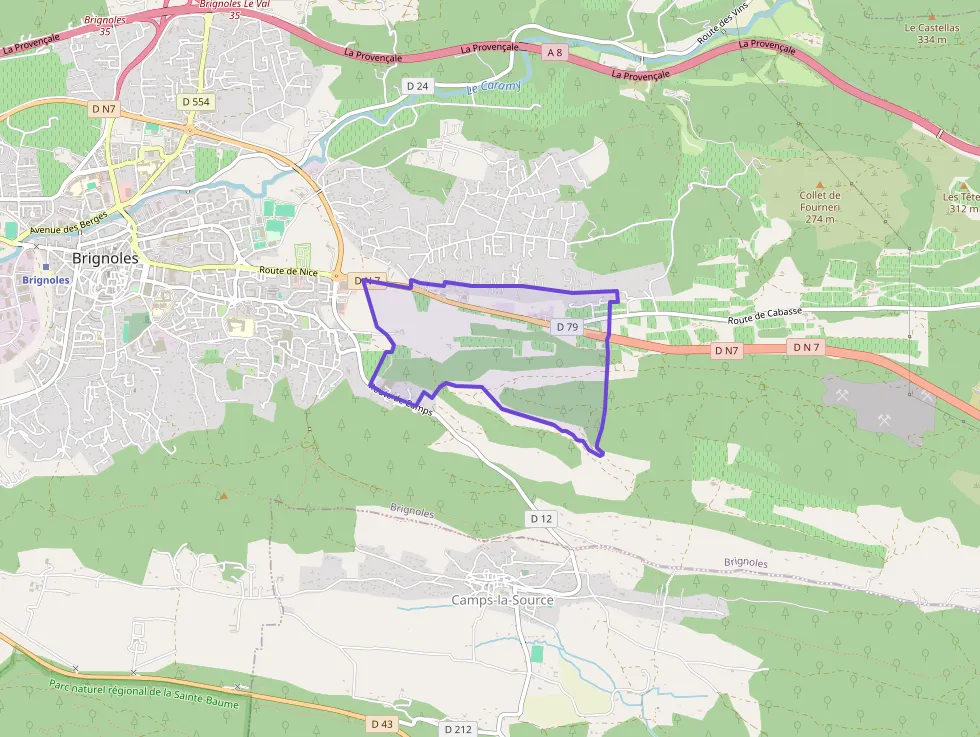 Maison 88 m² quatre pièces à vendre à Brignoles