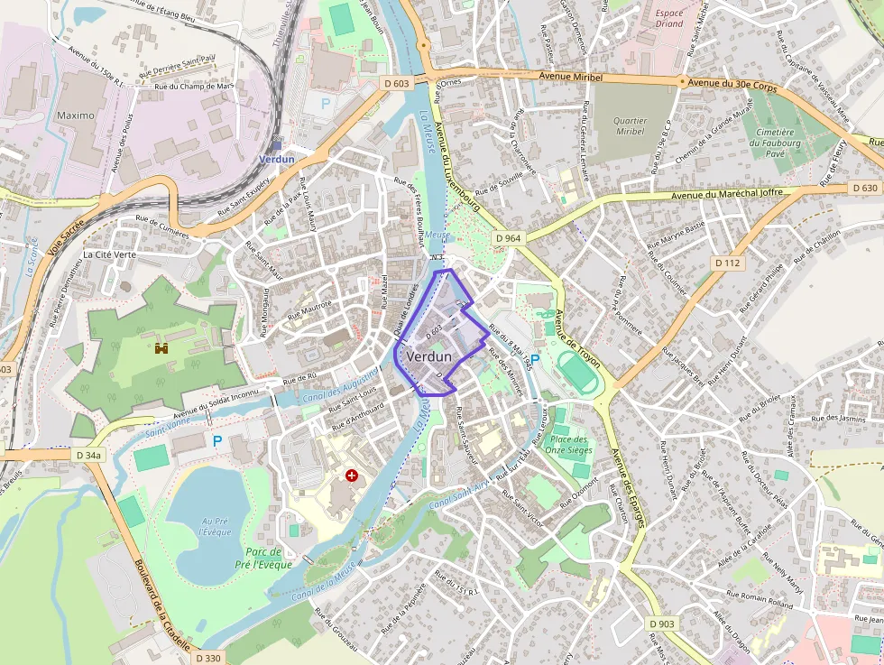 Maison 98 m² quatre pièces à vendre à Verdun