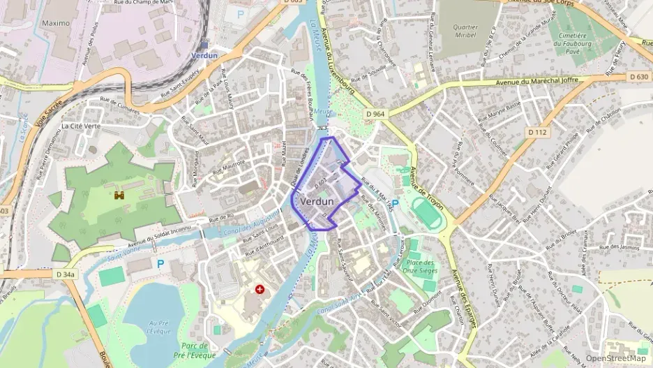 Maison 98 m² quatre pièces à vendre à Verdun