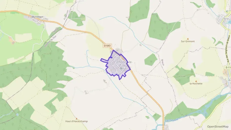 Maison 109 m² quatre pièces à vendre à Thonne-le-Thil