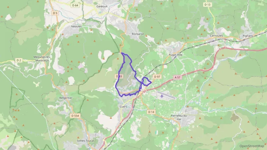 Maison 90 m² quatre pièces à vendre à Cuers