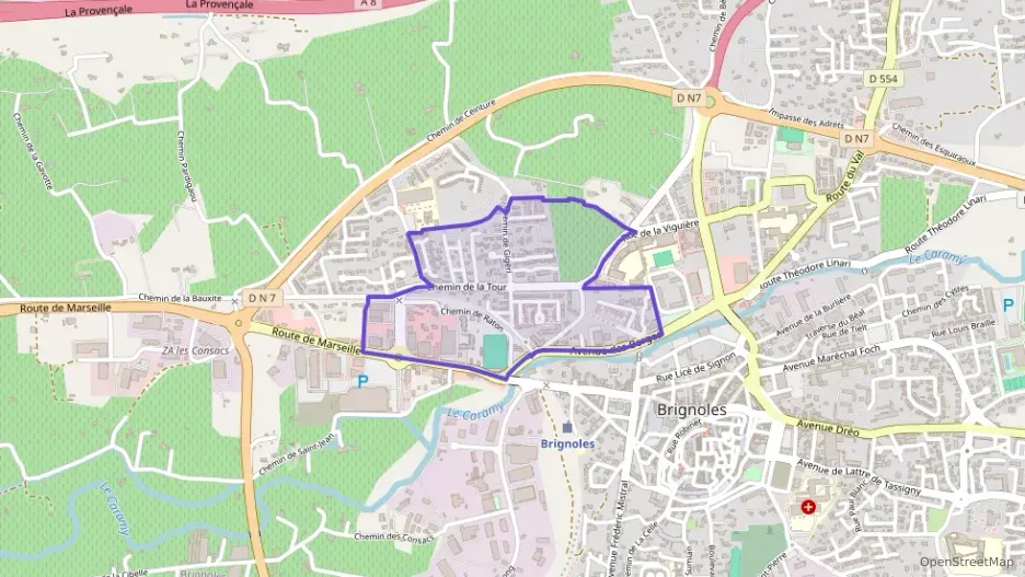 Maison 87 m² quatre pièces à vendre à Brignoles