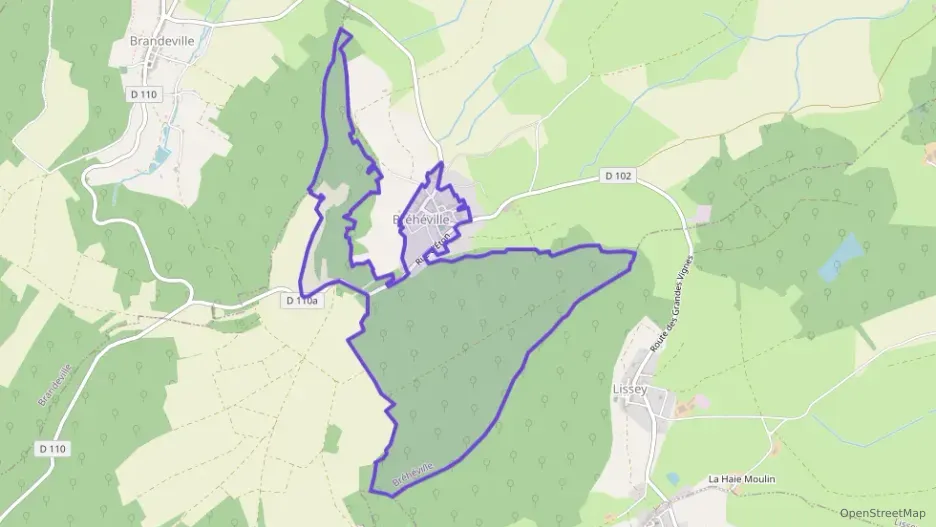 Maison 110 m² sept pièces à vendre à Bréhéville