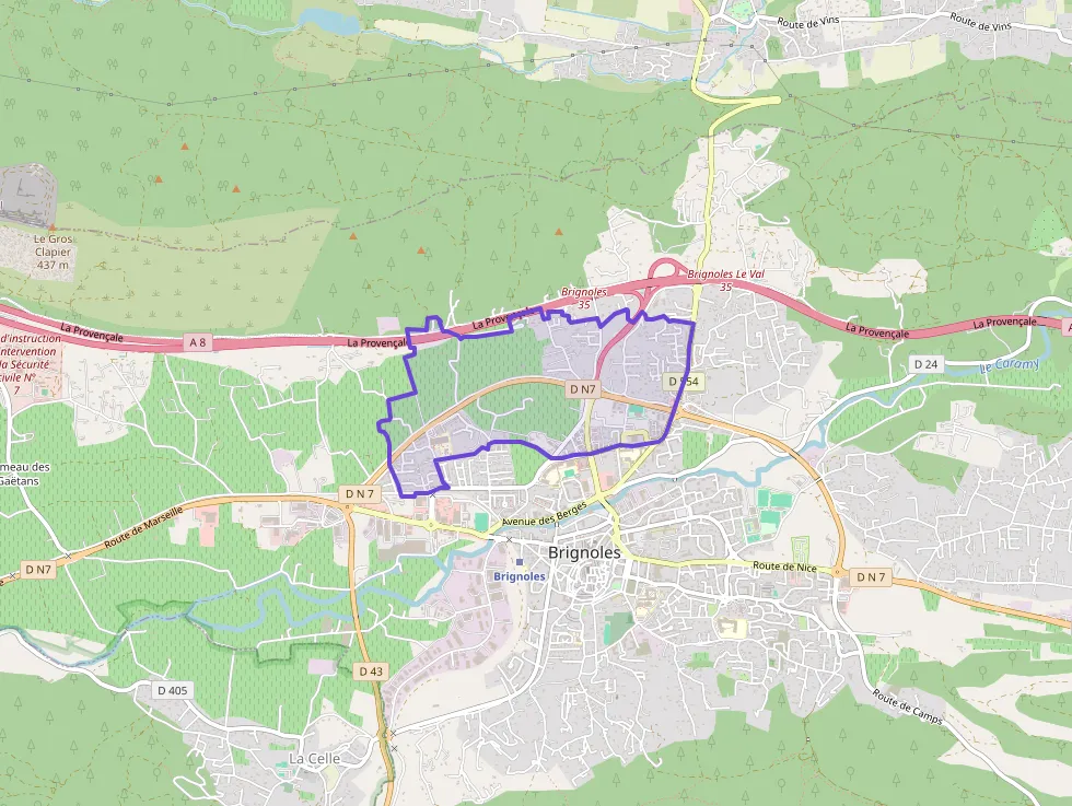 Maison 89 m² quatre pièces à vendre à Brignoles