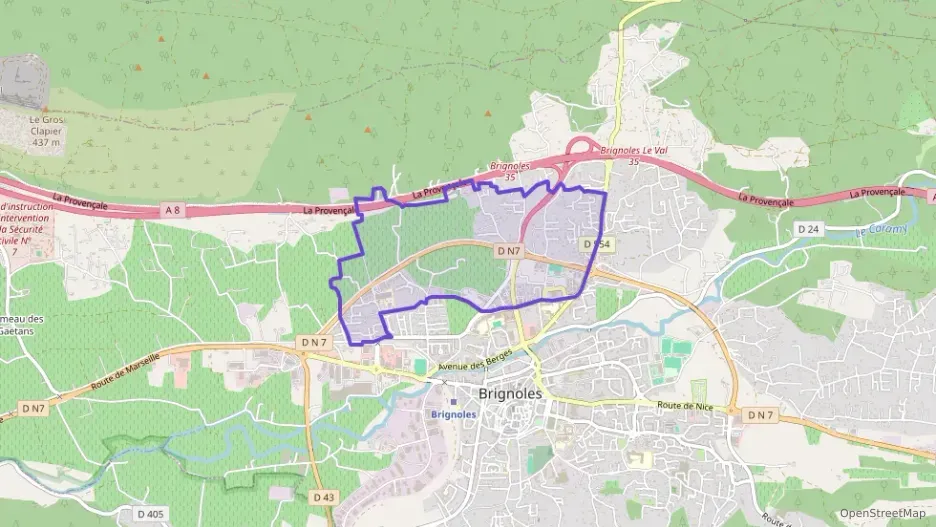 Maison 89 m² quatre pièces à vendre à Brignoles
