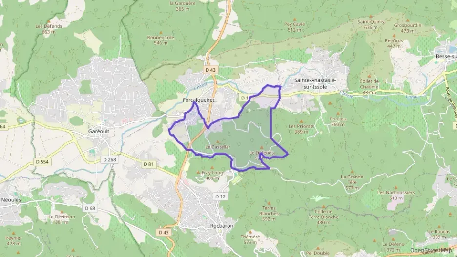 Maison 92 m² quatre pièces à vendre à Forcalqueiret