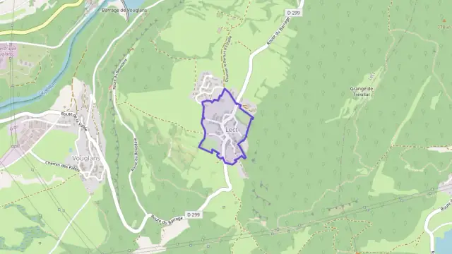 Maison 80 m² trois pièces à vendre à Lect