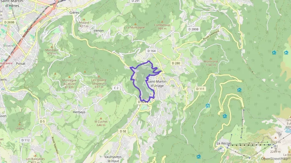 Maison 83 m² trois pièces à vendre à Saint-Martin-d`Uriage