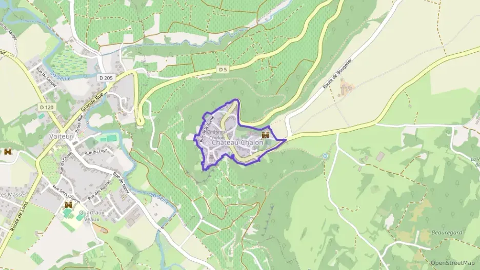 Maison 180 m² quatre pièces à vendre à Château-Chalon