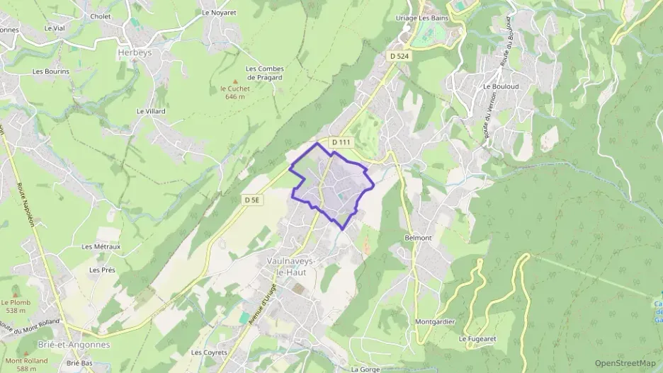 Maison 89 m² quatre pièces à vendre à Vaulnaveys-le-Haut