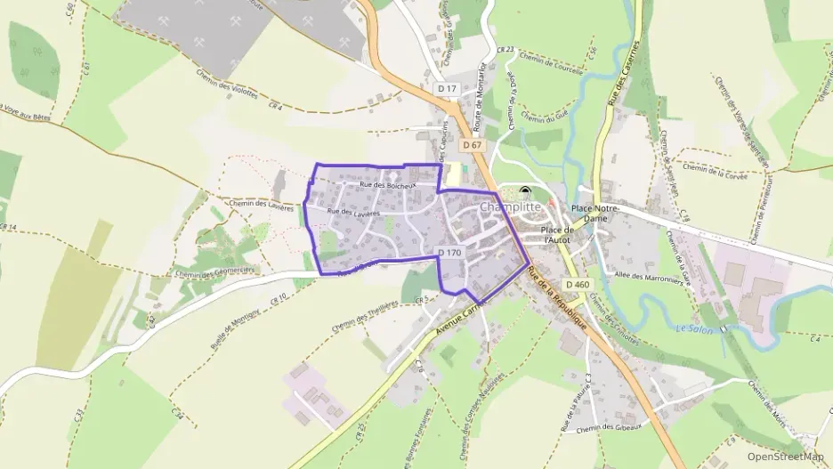 Maison 110 m² cinq pièces à vendre à Champlitte