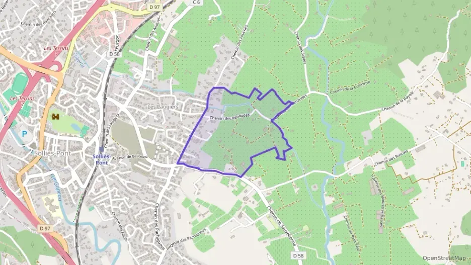 Maison 94 m² quatre pièces à vendre à Solliès-Pont