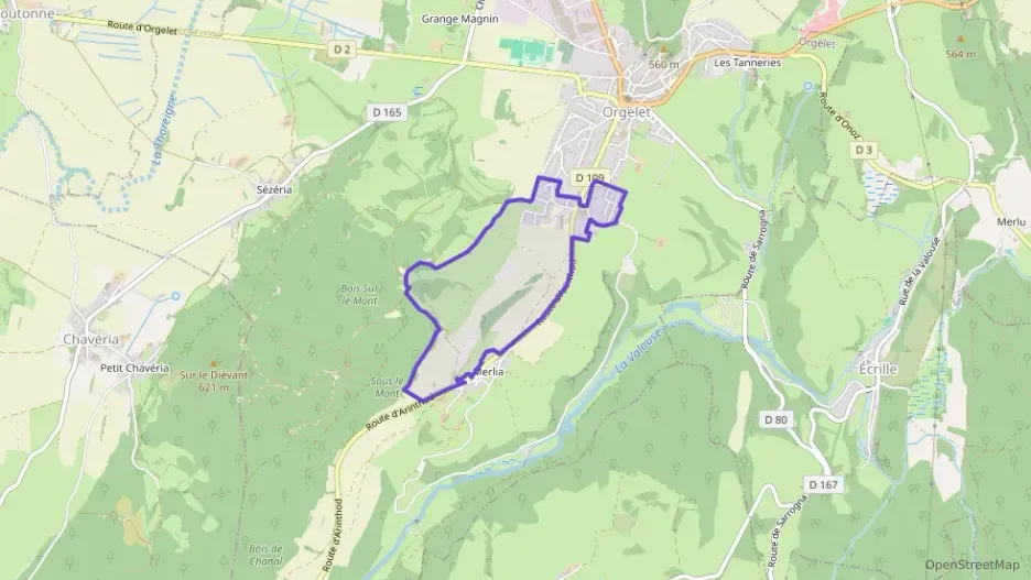 Maison 88 m² cinq pièces à vendre à Orgelet