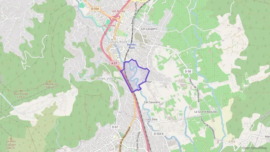 Maison 103 m² quatre pièces à vendre à Solliès-Pont