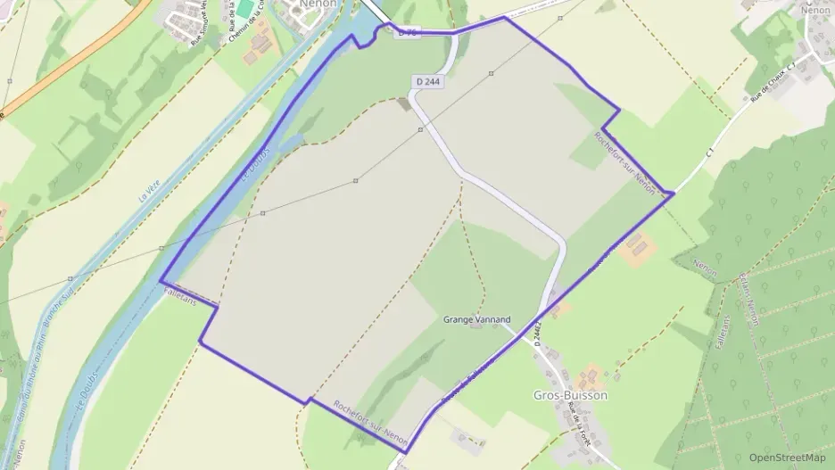 Maison 90 m² cinq pièces à vendre à Rochefort-sur-Nenon