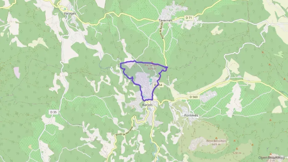 Maison 64 m² trois pièces à vendre à Barjols