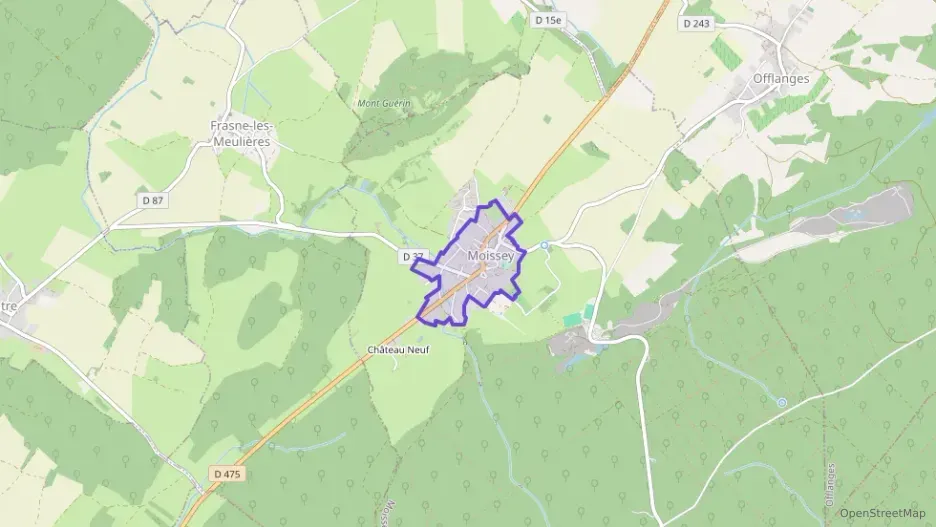 Maison 80 m² trois pièces à vendre à Moissey Maison 80 m² trois pièces à vendre à Moissey