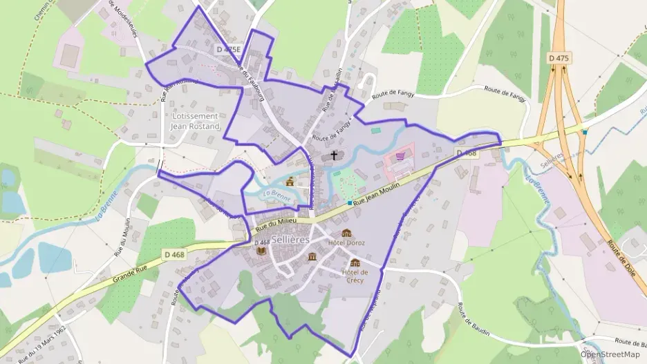 Maison 76 m² quatre pièces à vendre à Sellières Maison 76 m² quatre pièces à vendre à Sellières