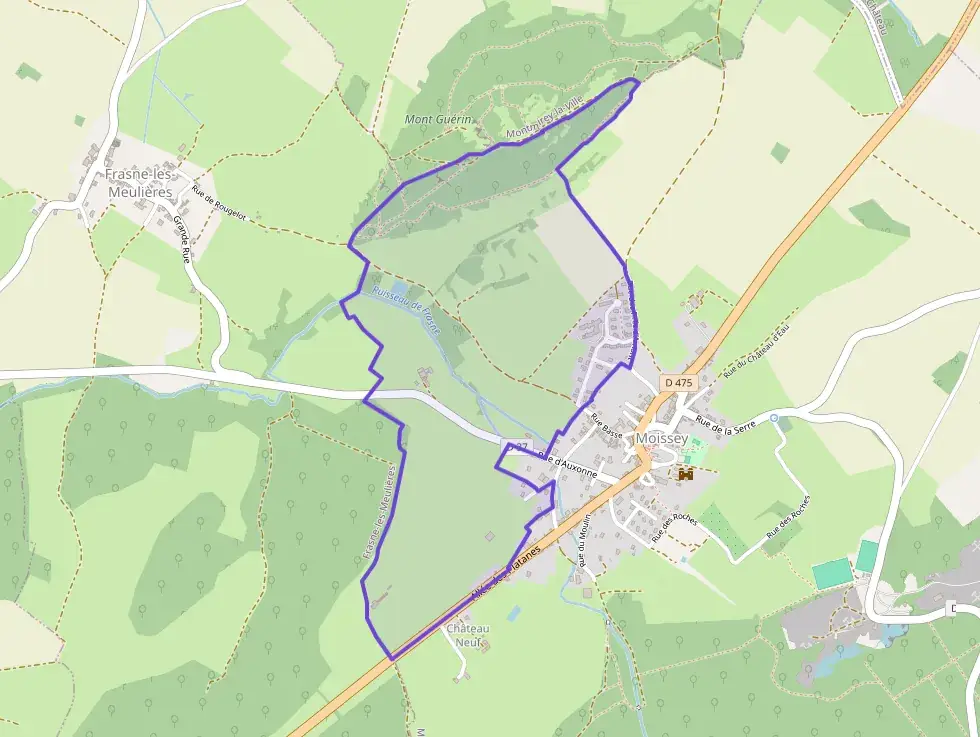 Maison 92 m² quatre pièces à vendre à Moissey