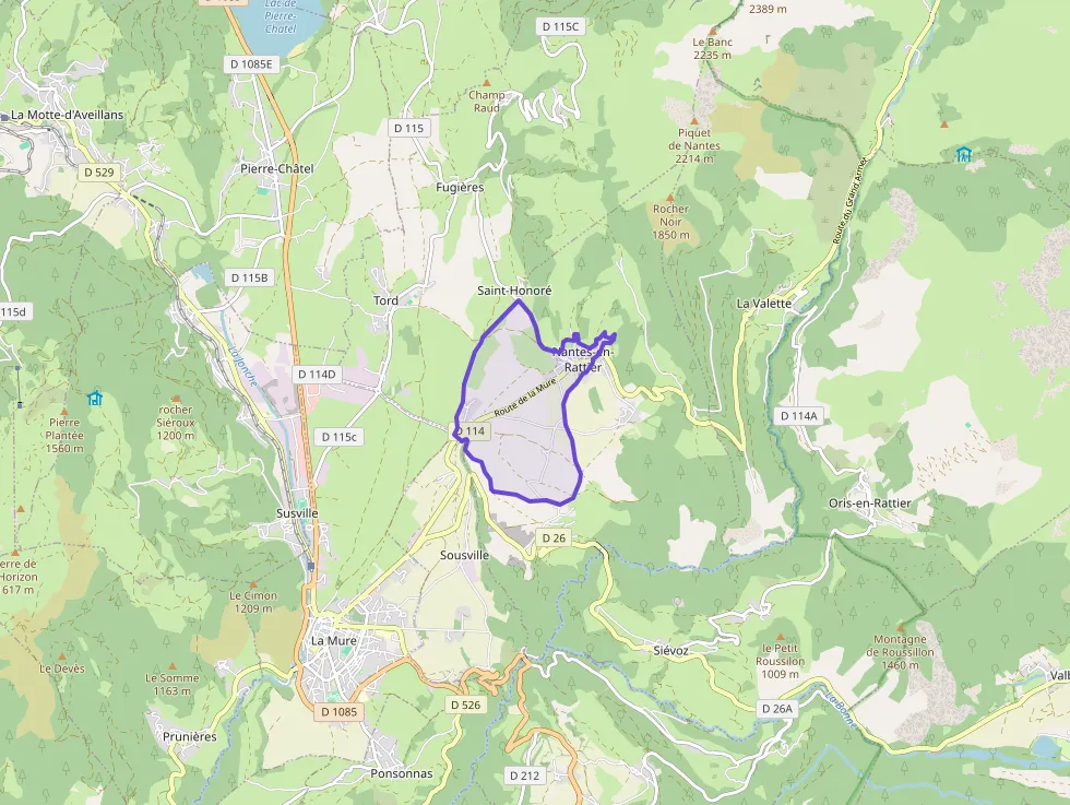 Maison 100 m² trois pièces à vendre à Nantes-en-Rattier