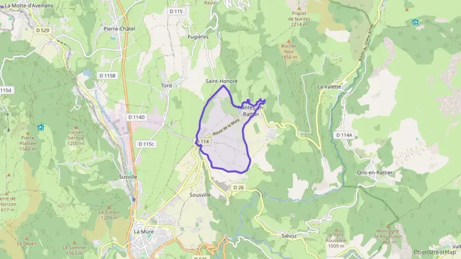 Maison 100 m² trois pièces à vendre à Nantes-en-Rattier Maison 100 m² trois pièces à vendre à Nantes-en-Rattier