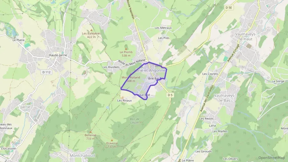 Maison 99 m² quatre pièces à vendre à Brié-et-Angonnes