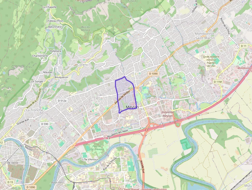 Maison 115 m² quatre pièces à vendre à Meylan